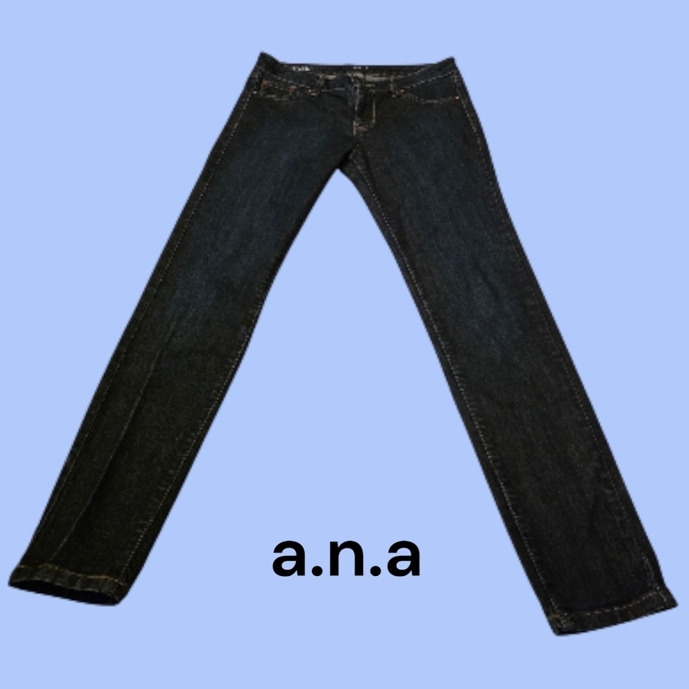 $10SALE a.n.a Women's Dark Blue Demin Jegging. Size 29 / 8